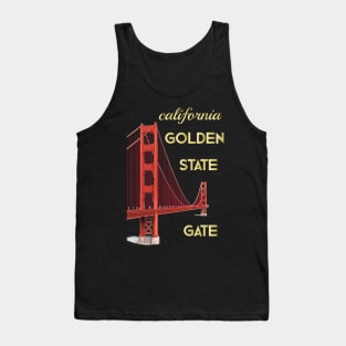 california golden state gate Tank Top